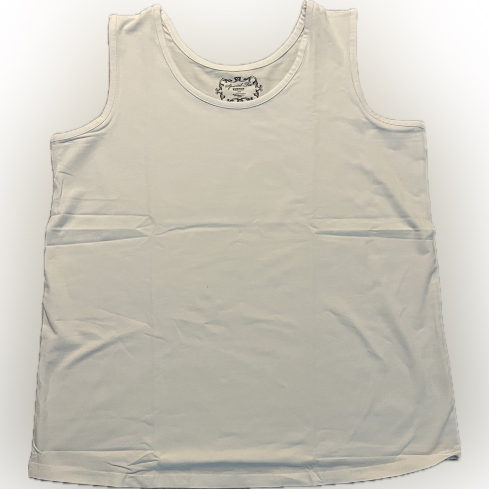 Special-Tee White T-Shirt - Avenue by Jessica London Size 18/20